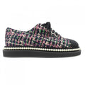 Chanel Size 37 Black Sneakers