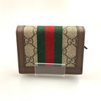 Gucci Ophidia GG Supreme Bifold Wallet 8745 Beige Brown — view 2