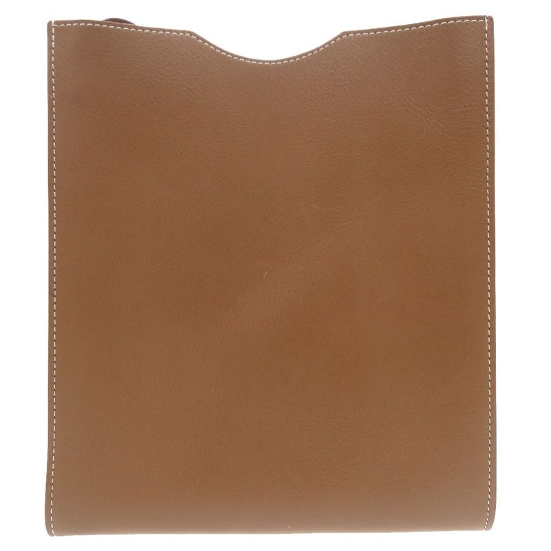 Hermes Omenitu Evercalf Brown Shoulder Bag 1053 — view 3