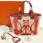 Hermes Steeple 25 Fantasy Detrier Toile Swift — view 2