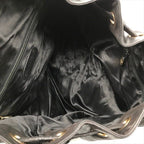 Chanel Jumbo CC Logo Mark Backpack Lambskin Black — view 8
