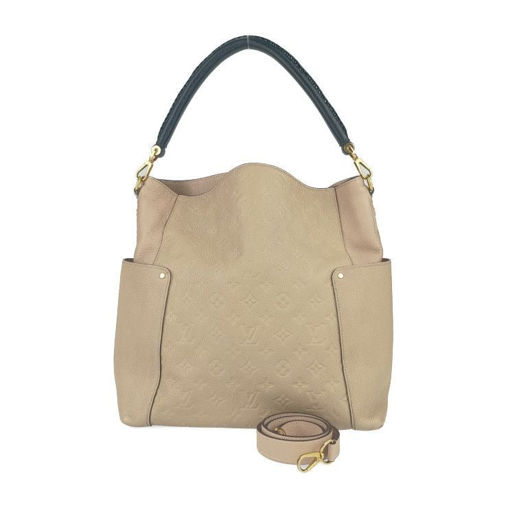 Louis Vuitton Shoulder Bag Monogram Empreinte Bagatelle Dune