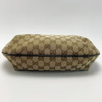 Gucci Shoulder Bag Brown Light Canvas Leather — view 3