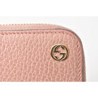 Gucci Long Wallet Petite Marmont Leather Light Pink — view 9