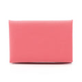 Hermes Coin Case Calvi Rose Azale