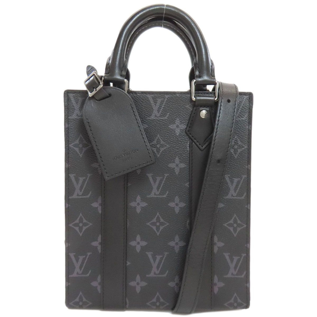 Louis Vuitton Sac Plat Mini Handbag Monogram Eclipse