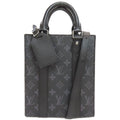 Louis Vuitton Sac Plat Mini Handbag Monogram Eclipse