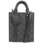 Louis Vuitton Sac Plat Mini Handbag Monogram Eclipse