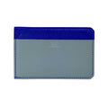 Hermes City Card Case Business Holder Compact Epsom Blue Gray Logo Sophisticatio