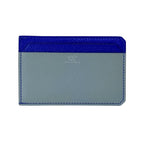 Hermes City Card Case Business Holder Compact Epsom Blue Gray Logo Sophisticatio