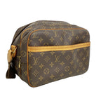 Louis Vuitton Shoulder Bag Monogram Reporter PM Brown — view 2