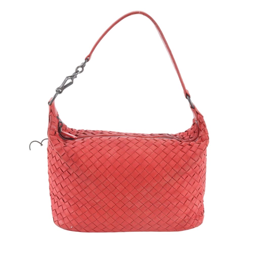 Bottega Veneta Intrecciato Hobo Leather Shoulder Bag Hand