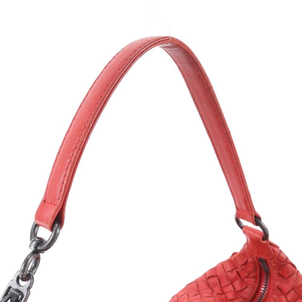 Bottega Veneta Intrecciato Hobo Leather Shoulder Bag Hand — view 2