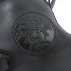 Hermes Lennox Collier de Chien Lace Up Leather High Cut Sneakers Black 41.5 — view 8