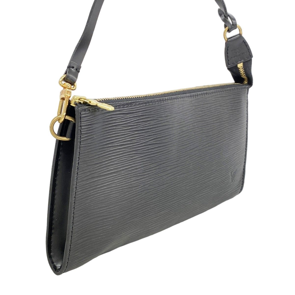 Louis Vuitton Pouch Epi Pochette Noir — view 2