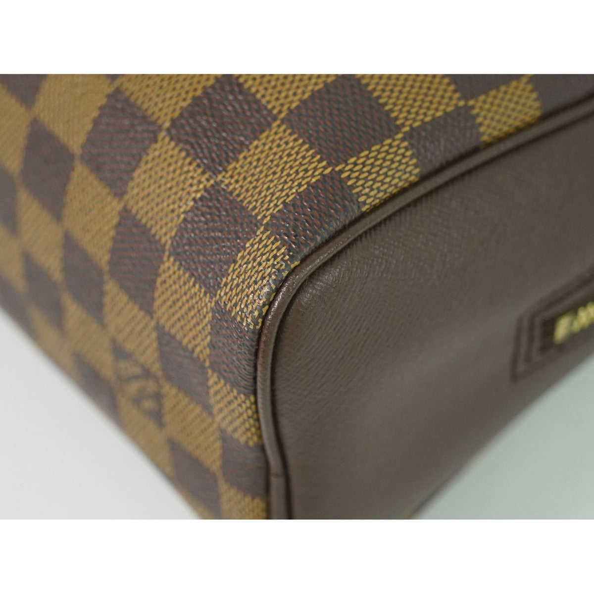 Louis Vuitton LV Brera Damier Ebene Handbag Brown — view 4