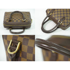 Louis Vuitton LV Brera Damier Ebene Handbag Brown — view 6
