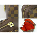 Louis Vuitton LV Brera Damier Ebene Handbag Brown — view 7
