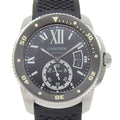 Cartier Calibur Diver Stainless Steel Rubber Watch