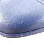 Gucci Shoulder Bag Leather Blue Dark — view 3