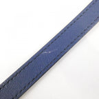 Gucci Shoulder Bag Leather Blue Dark — view 5
