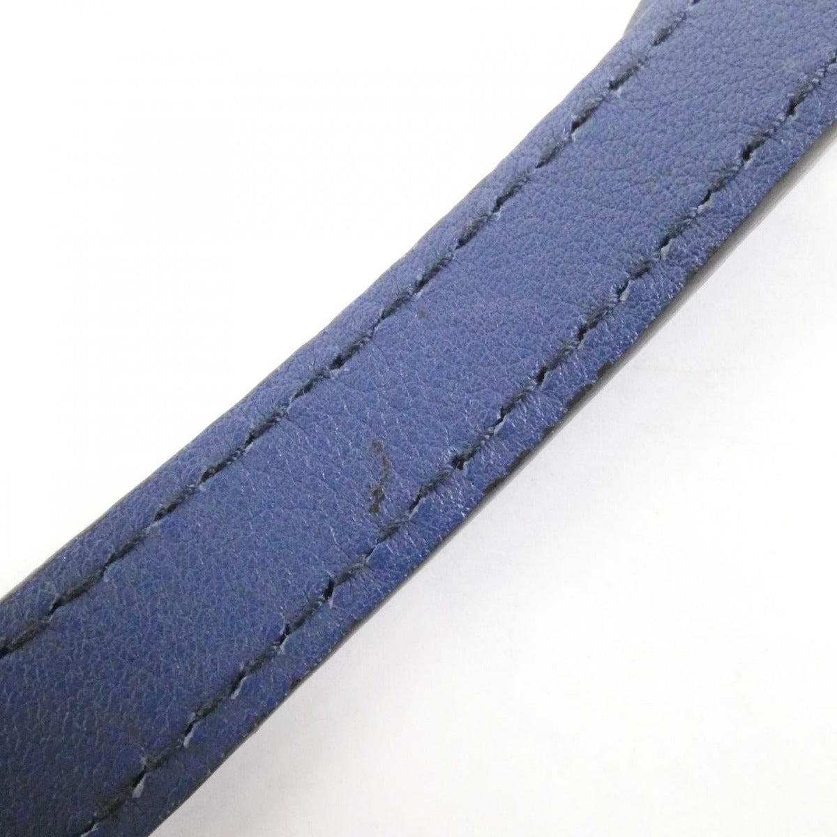 Gucci Shoulder Bag Leather Blue Dark — view 6