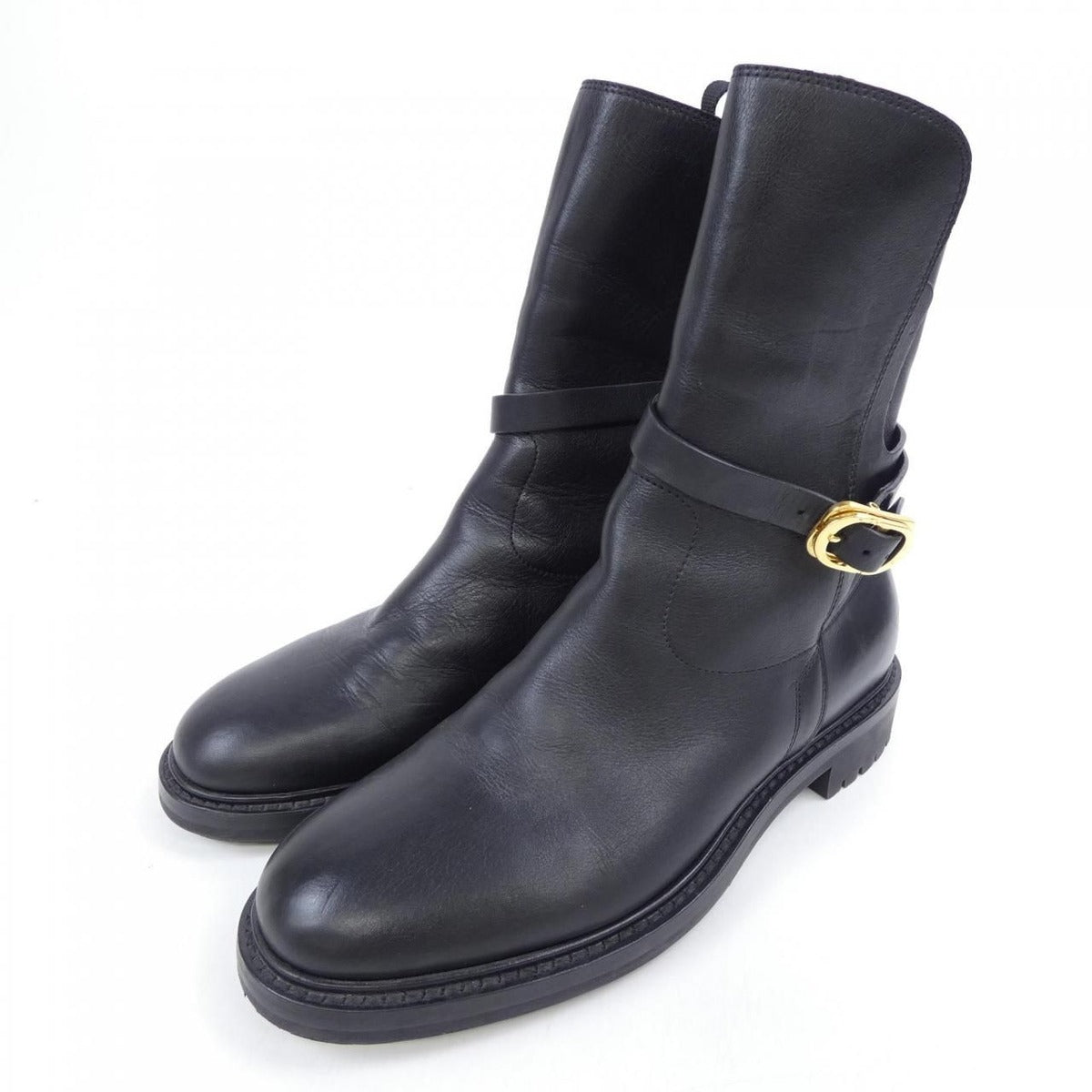 Christian Dior Empreinte Leather Boots Black — view 3