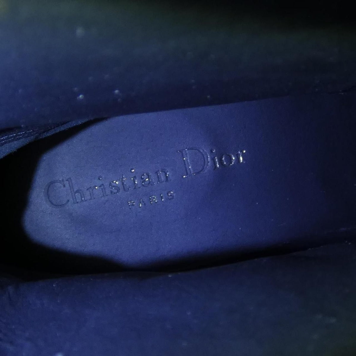 Christian Dior Empreinte Leather Boots Black — view 6