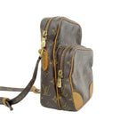 Louis Vuitton Shoulder Bag Monogram Amazon Brown — view 2