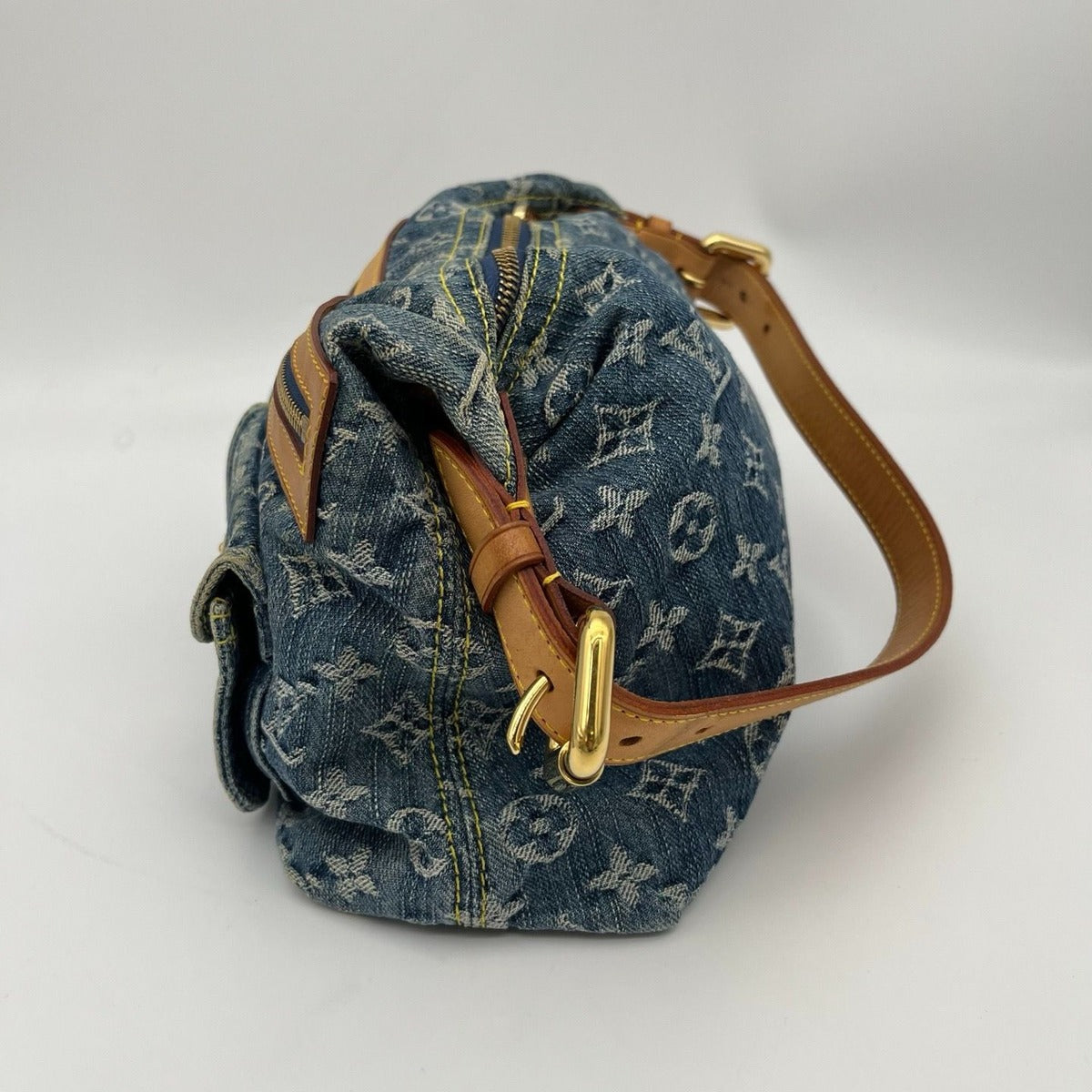 Louis Vuitton Monogram Denim Baggi Shoulder Bag — view 4