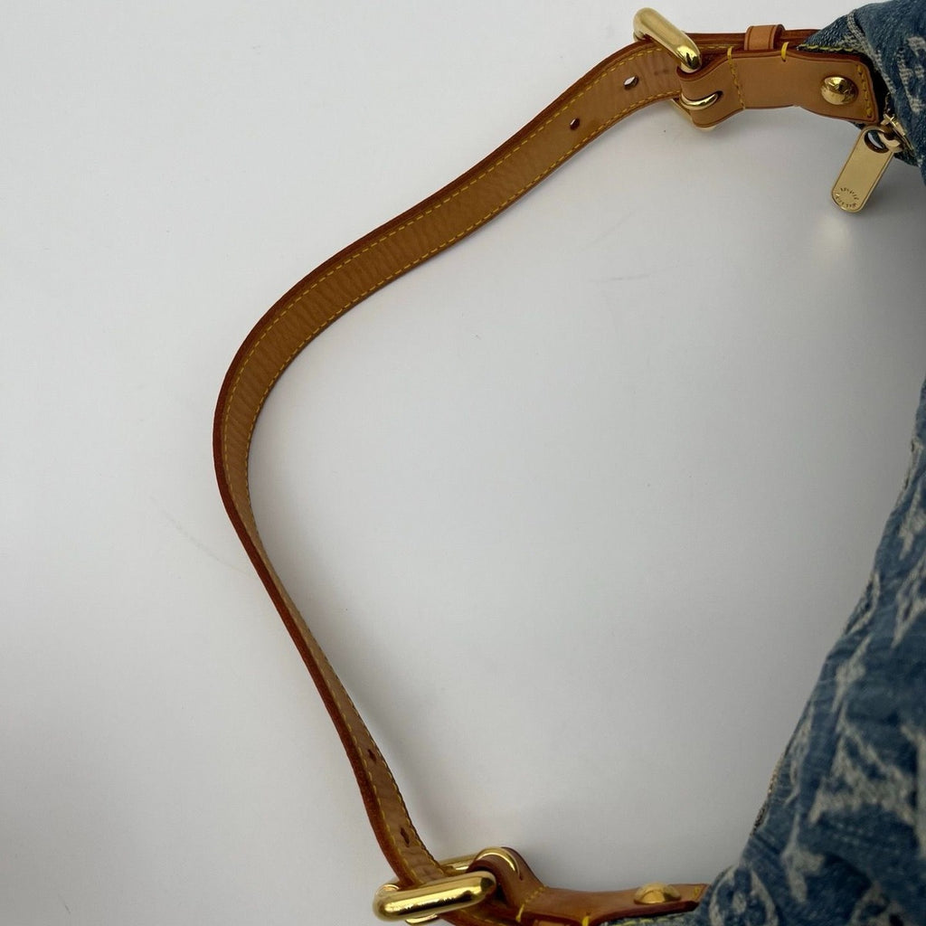 Louis Vuitton Monogram Denim Baggi Shoulder Bag — view 6