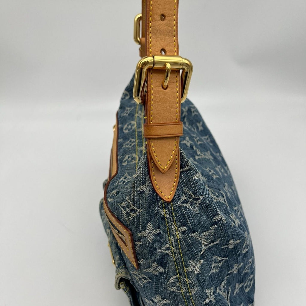 Louis Vuitton Monogram Denim Baggi Shoulder Bag — view 7