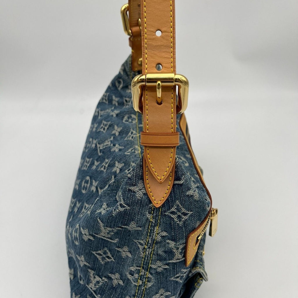 Louis Vuitton Monogram Denim Baggi Shoulder Bag — view 8