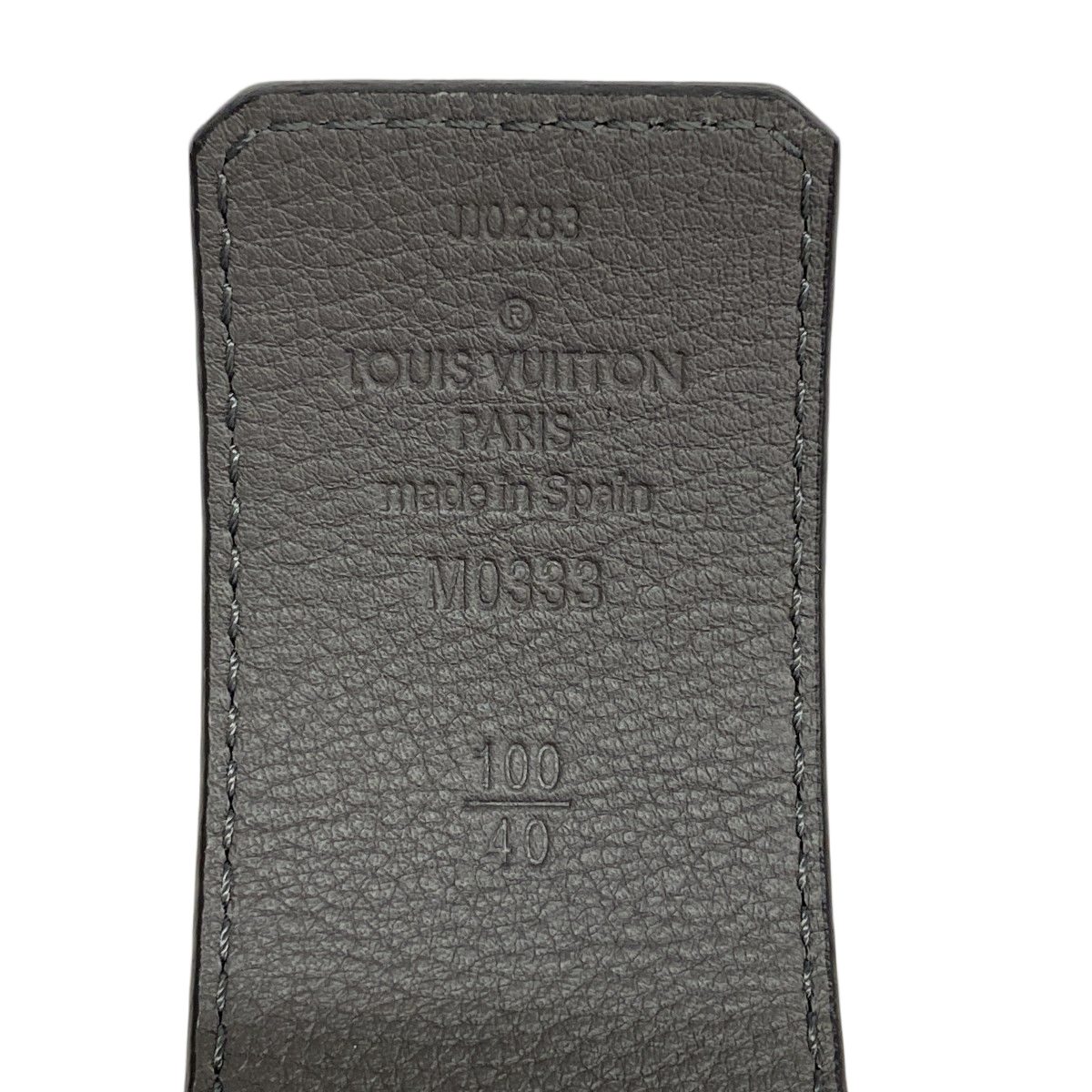 Louis Vuitton Belt LV Damier 40 Reversible Black — view 2