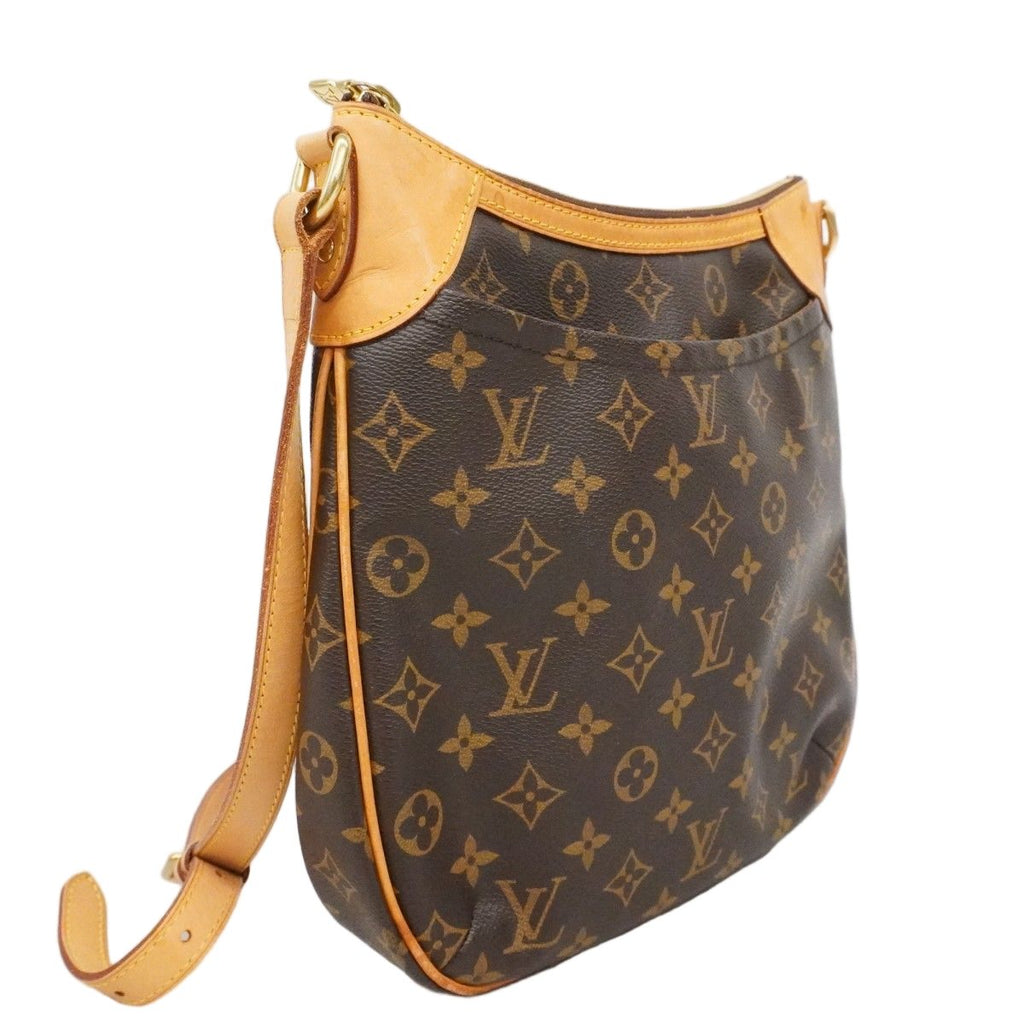 Louis Vuitton Shoulder Bag Monogram Odeon PM Brown — view 2