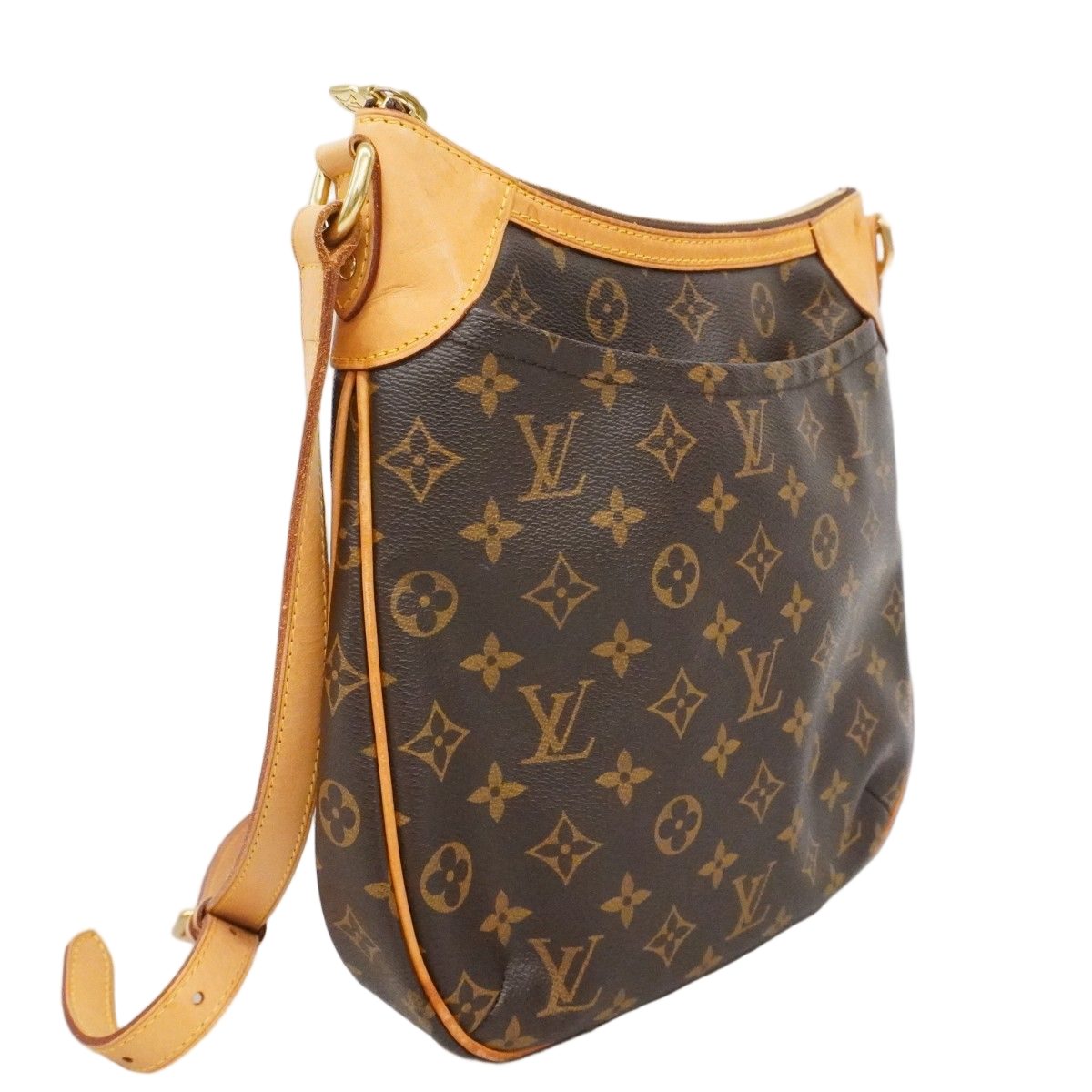 Louis Vuitton Shoulder Bag Monogram Odeon PM Brown — view 2