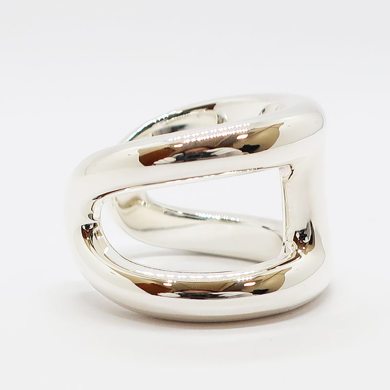 Hermes Osmozu GM Ring 53 AG 925 Silver B Jewelry SV — view 5