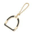 Hermes Glove Holder Ideal Black Champagne Gold Metal Gloves