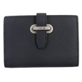 Dior 2 ken Normandie Logo Leather Card Holder