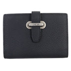 Dior 2 ken Normandie Logo Leather Card Holder