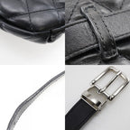 Chanel Quilted Belt Bag Uniform Lambskin Black Waist — view 8