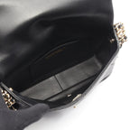 Chanel Shoulder Bag Quilted Black Lambskin Small — view 3
