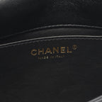 Chanel Shoulder Bag Quilted Black Lambskin Small — view 4