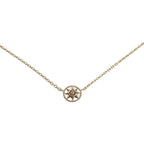 Christian Dior Rose Devan Necklace 18K Yellow — view 2