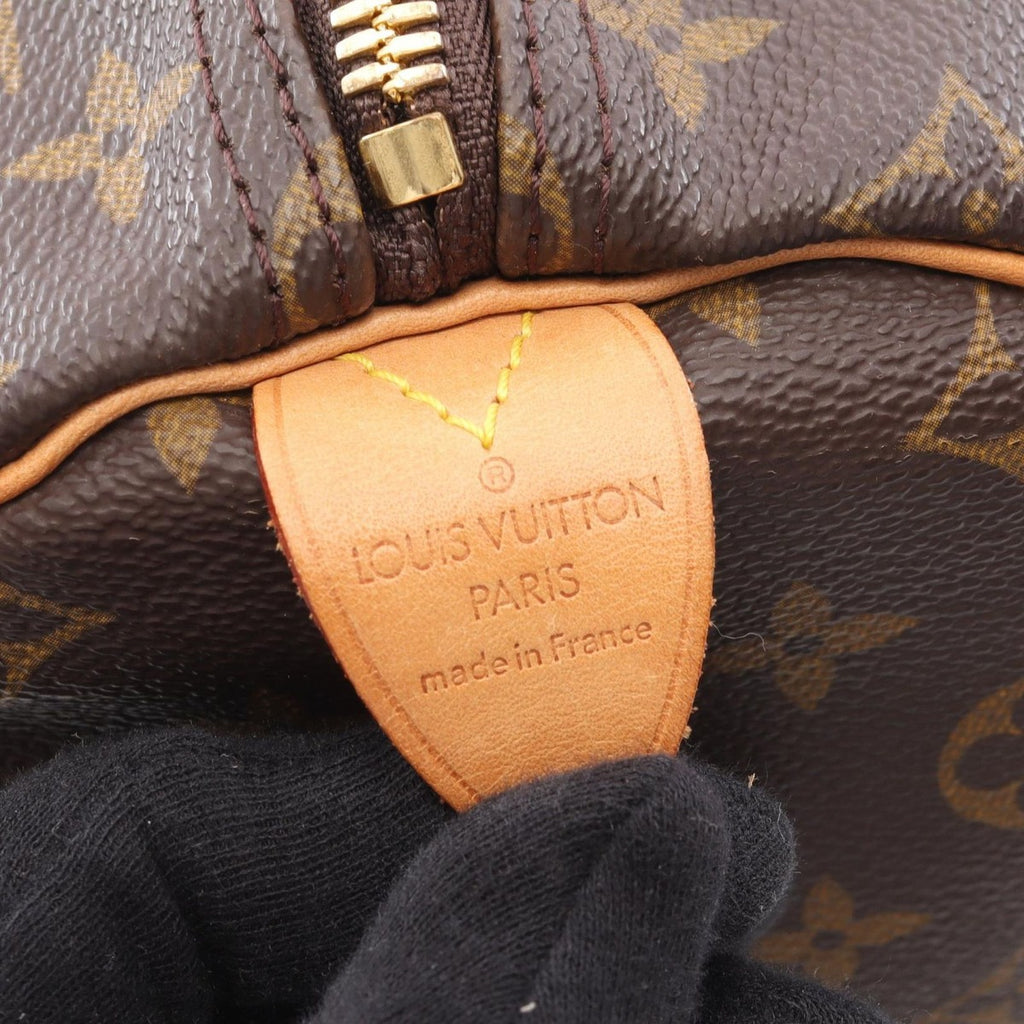 Louis Vuitton Boston Bag Keepall 55 Canvas Leather — view 4