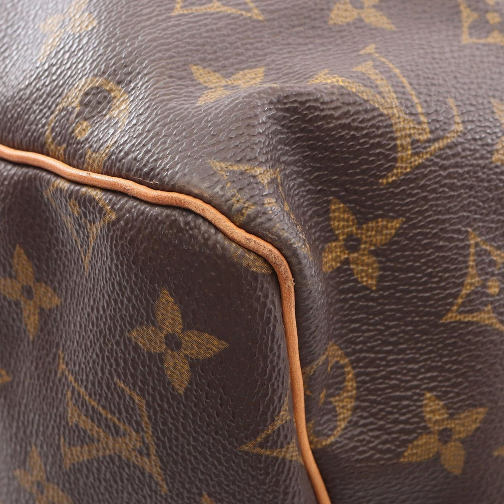 Louis Vuitton Boston Bag Keepall 55 Canvas Leather — view 8