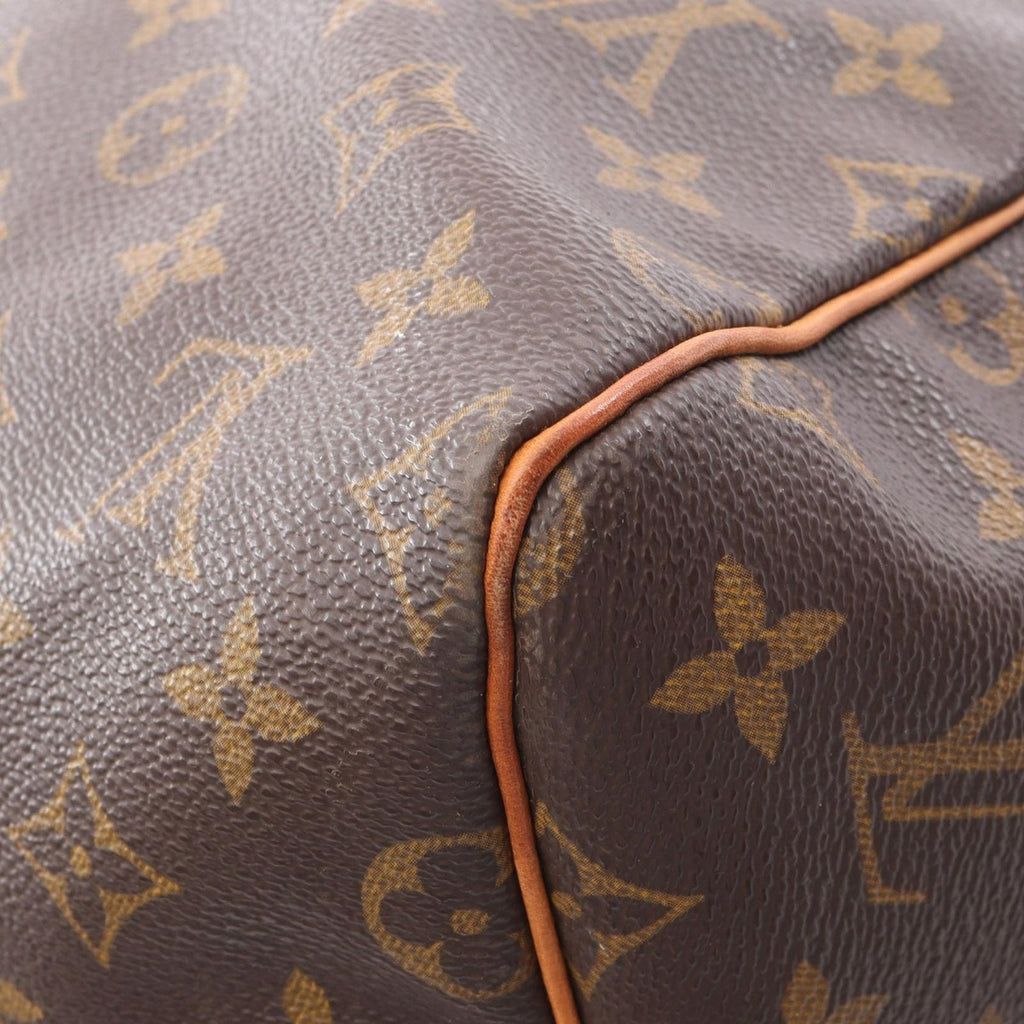 Louis Vuitton Boston Bag Keepall 55 Canvas Leather — view 9