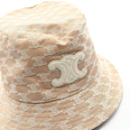 Celine Triomphe Bucket Hat Beige — view 6