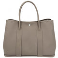 Hermes Handbag Garden Party PM Tote Leather Beige
