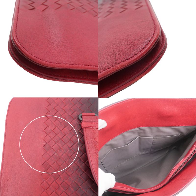 Bottega Veneta Tote Bag Hand Intrecciato Gradient Business Red — view 9